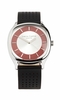 Sculptural Red Dial Watch