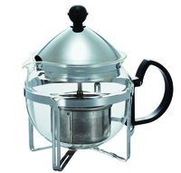 Hario Tea Maker "Chaor" Silver 4 Cup