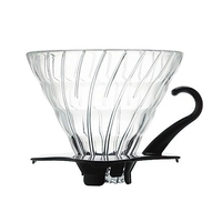 Hario V60 Glass Coffee Dripper Black 01