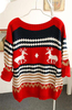 Cupshe Lucky Deer With Me Christmas Sweater