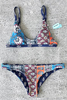 Cupshe Ready For Vacation Floral Bikini Set