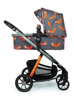 Giggle Quad Pram and Pushchair Charcoal Mister Fox