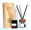 Vanilla Blanc Apothicaire Collection 120ml Candle & 100ml Diffuser Gift Set - Grosso Lavender & Wild Vetivert