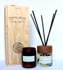 Vanilla Blanc Apothicaire Collection 120ml Candle & 100ml Diffuser Gift Set - Lemongrass & Eucalyptus Dives