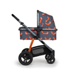 Wow 2 Car Seat and i-Size Base Bundle Charcoal Mister Fox