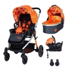 Wowee Car Seat and i-size Base Bundle So Orangey