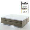 YAK Boxspringbett - 140x200 cm - Beige - ohne Kopfteil - H4
