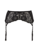 Glitter Suspender - Black