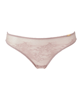 Glossies Lace Brief - Mink