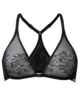 Glossies Lace Soft Bra - Black