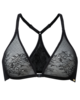 Glossies Lace Soft Bra - Black