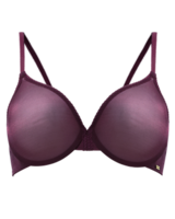 Glossies Moulded Bra - Grape