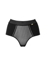 Graphic Luxe Deep Brief - Black