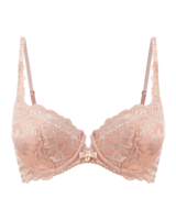 Gypsy Lightly Padded Balcony Bra - Caramel