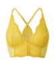 Superboost Lace Deep V Bralet - Spicy Mustard