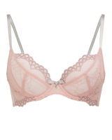 Superboost Lace Non Padded Plunge Bra - Ballet Pink Silver