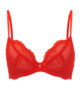Superboost Lace N/P Plunge - Chilli Red
