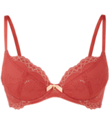 Superboost Lace Plunge Bra - Cinnamon