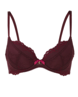 Superboost Lace Plunge Bra - Fig