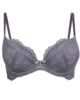 Superboost Lace Plunge Bra - Platinum
