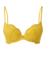 Superboost Lace Plunge Bra - Spicy Mustard