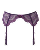 Superboost Lace Suspender - Purple