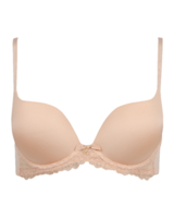 Superboost Lace T Shirt Bra - Nude