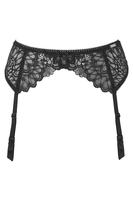 Swirl Suspender - Black