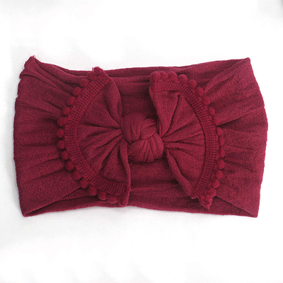 Baby/ Toddler Girl's Pompon
Decor Bow Headband