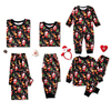 Happy Christmas Santa Sending Gift Matching Pajamas Set for Family
