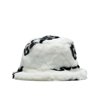 GCDS Logo fur hat