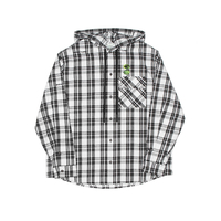 OFF-WHITE Hoodie check shirt