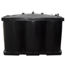 1, 350L Non-Potable RainWater Tank in Black