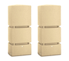 1600L 3P Technik Rain Tank System - Sandstone