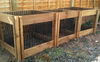 1900 Blackdown Range Triple Leaf Mould Wooden Composter