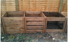 1900 Blackdown Range Triple Mix Wooden Composter
