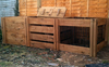 1900 Blackdown Range Triple Mix Wooden Composter with Lids