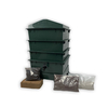 3 Tray Standard Tiger Wormery Green