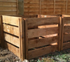 600 Blackdown Range Single Slotted Wooden Composter Extra Module