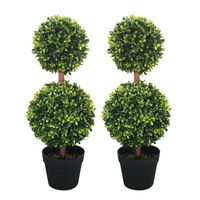 Artificial Double Ball Tree 60cm - set of 2 