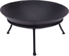 Black Fire Bowl On Stand - 57cm