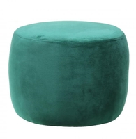 Green Round Footstool