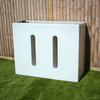 Marble Effect 1050L RainWater Tank in White Marble