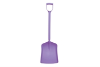 One Piece Moulded Polypropylene Shovel - Purple