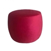 Red Round Footstool