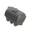 Static 2, 000L Horizontal Circular Rainwater Tank