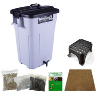 The Deluxe Original Wormery Composter Kit (including stand)