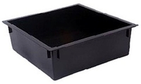 Tiger Wormery Tray in Black