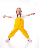 100% Waterproof Dungarees Yellow