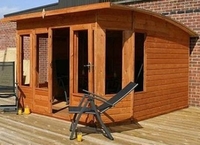 10x10 - Helios Summerhouse - Curved Roof